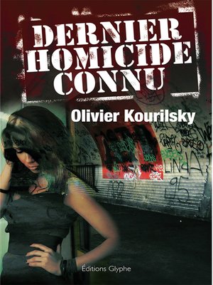 cover image of Dernier homicide connu